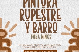 Taller de pintura rupestre y barro para niños