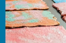 Grabado sobre papel reciclado