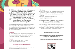 Taller de Cine: Apreciación Cinematográfica