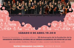 Orquesta Sinfónica Juvenil de la Unidad Académica de Artes de la UAZ