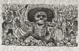 Calaveras y fantasmas