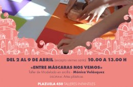 Taller de modelaje en arcilla "Entre máscaras nos vemos"