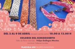 Taller de Fibra Naturales. Colores del semidesierto