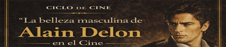 Imagen de portada del ciclo La belleza masculina de Alain Delon en el Cine Francés