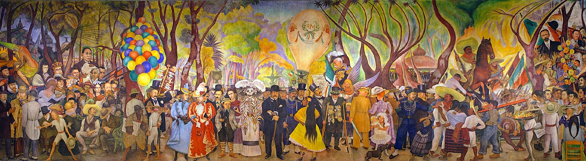 Mural Sueño de una tarde dominical en la Alameda Central