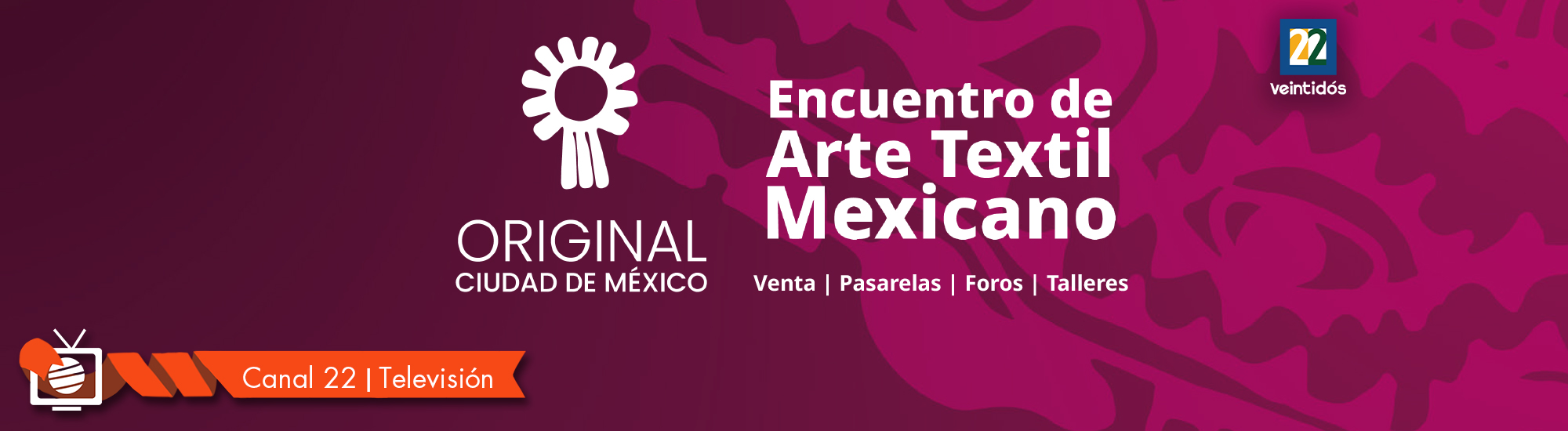 Original Encuentro de arte textil mexicano