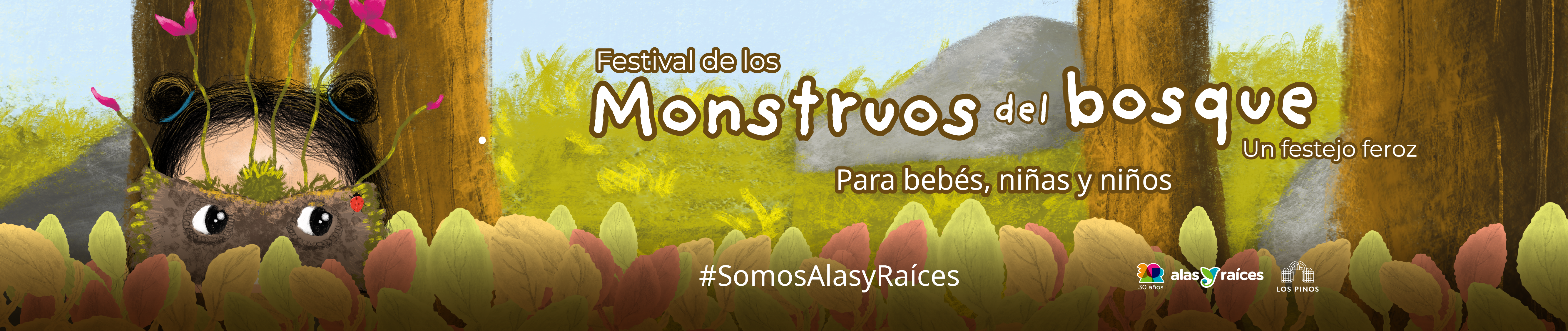 Imagen de portada del ciclo Festival de los Monstruos del bosque. Un Festejo feroz