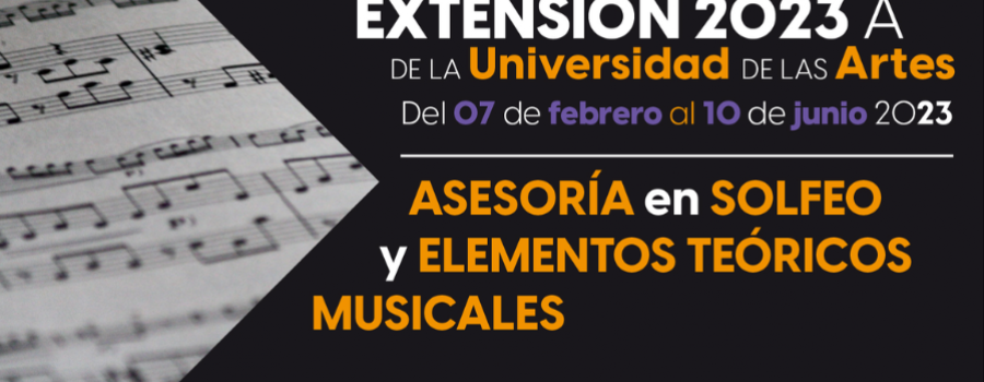 Asesoría en solfeo y elementos teóricos musicales