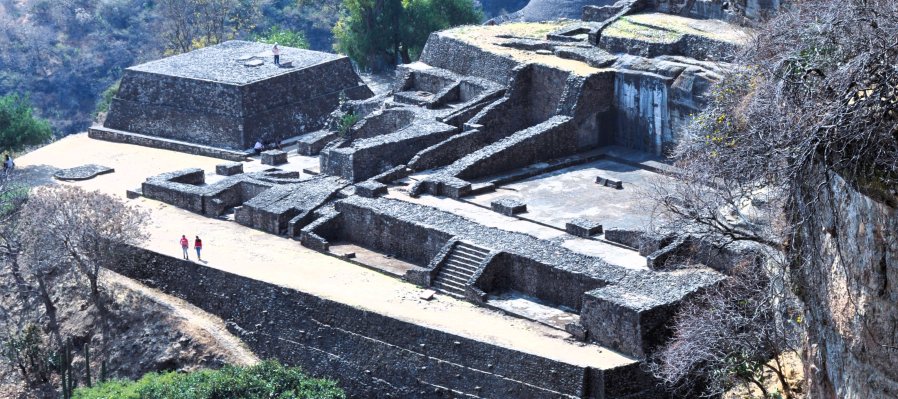 Zona arqueológica de Malinalco. Magia, guerra y poder. Estado de México