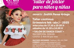 Imagen muestra de la actividad Folclor para niñas y niños
