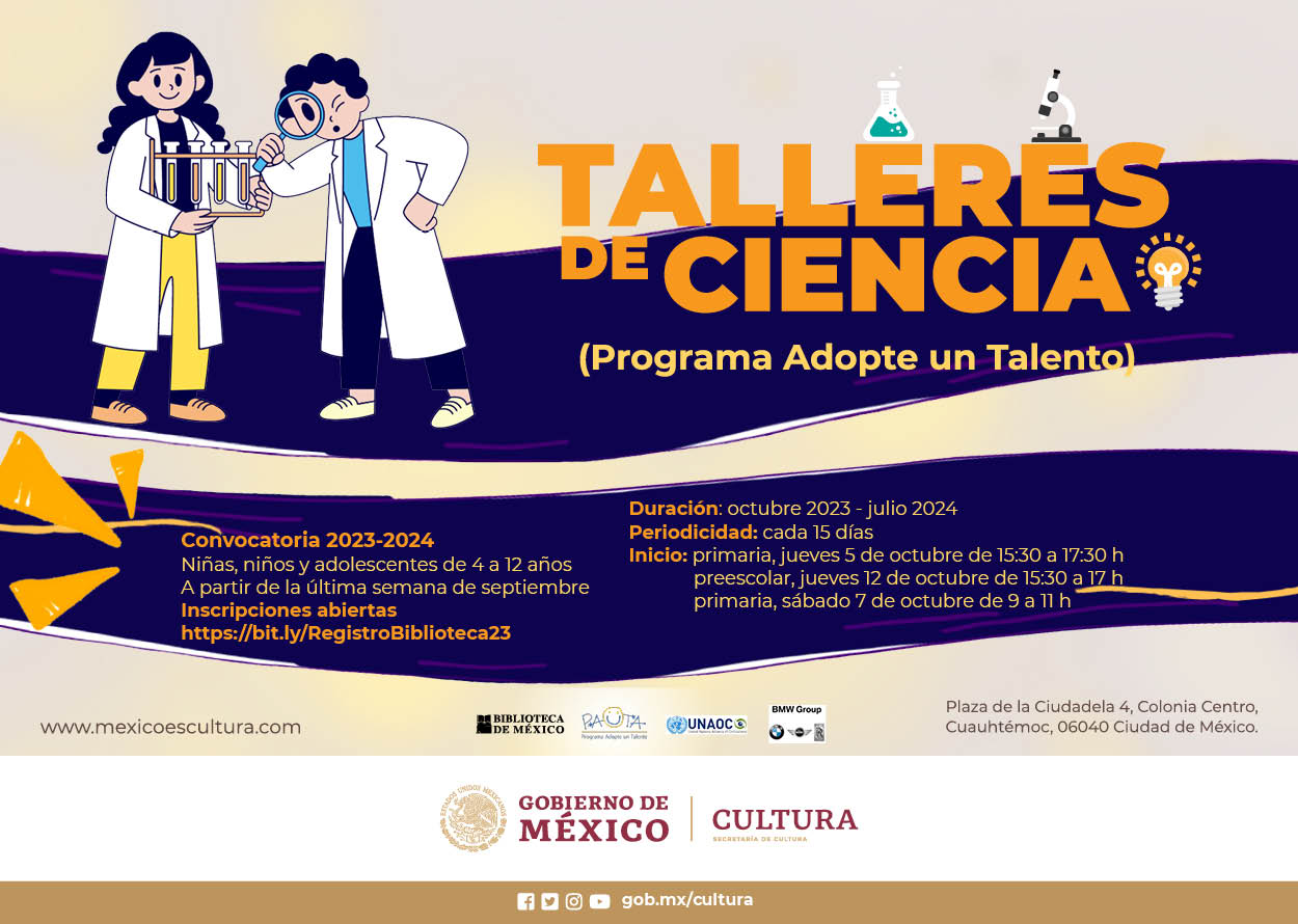 Imagen muestra de la actividad Talleres de Ciencia