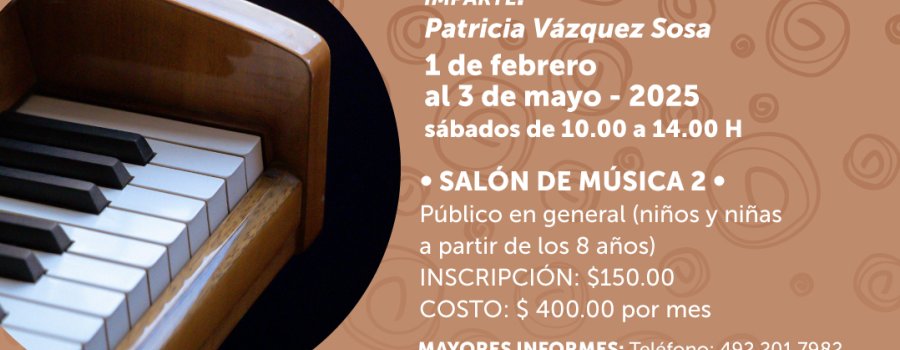 Piano para principiantes