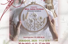 Imagen muestra de la actividad Taller: Bordando la memoria, honrando mi linaje