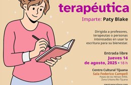 Imagen muestra de la actividad Charla -Taller de Escritura Terapéutica