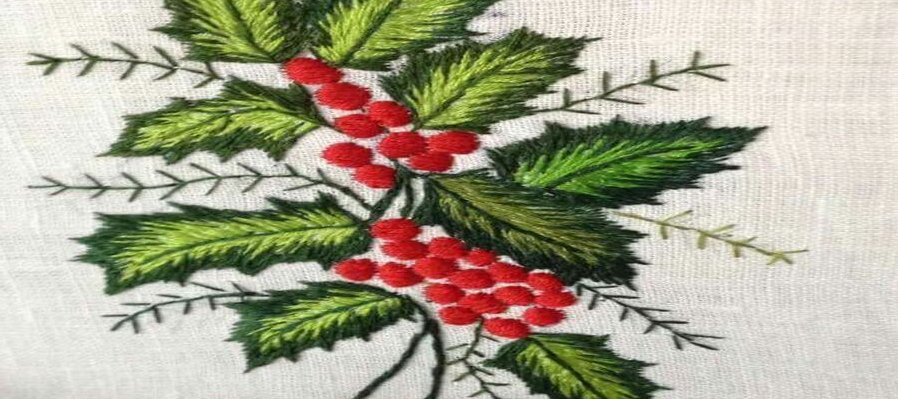 Bordado navideño