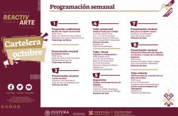 Programación semanal Cultura Hidalgo
