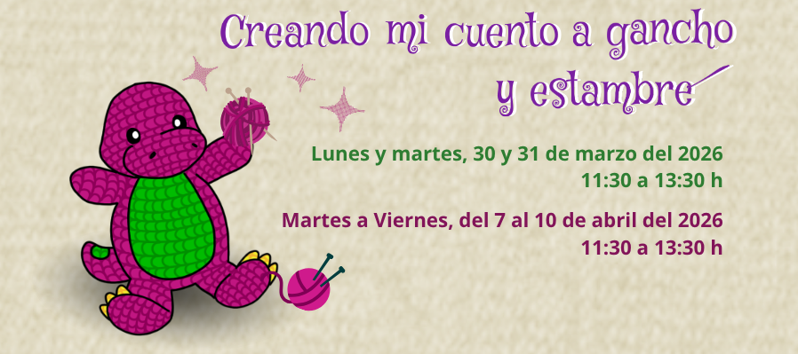 Creando mi cuento a gancho y estambre