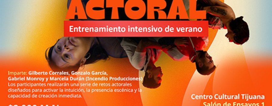 Creatividad actoral: Entrenamiento intensivo de verano