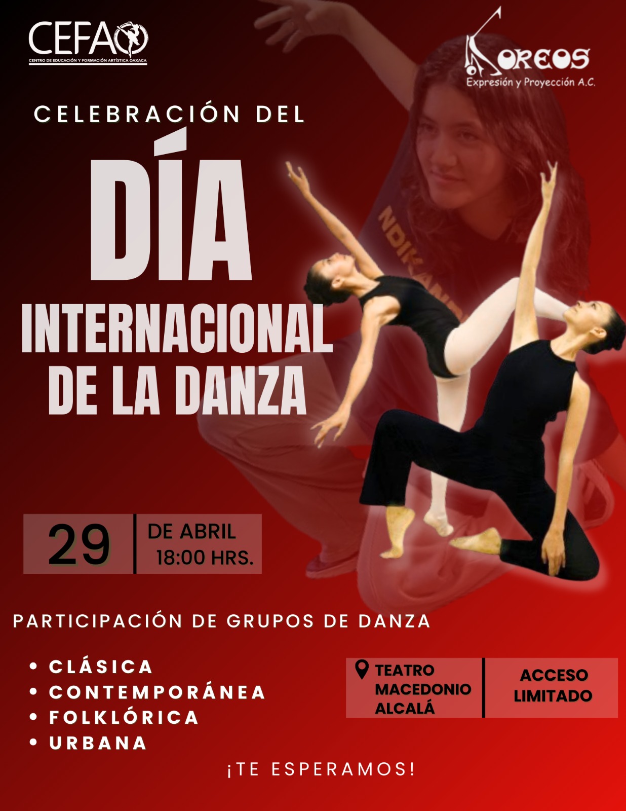 Imagen muestra de la actividad Celebración del Día Internacional de la Danza