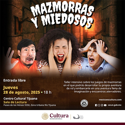 Imagen muestra de la actividad Mazmorras y miedosos