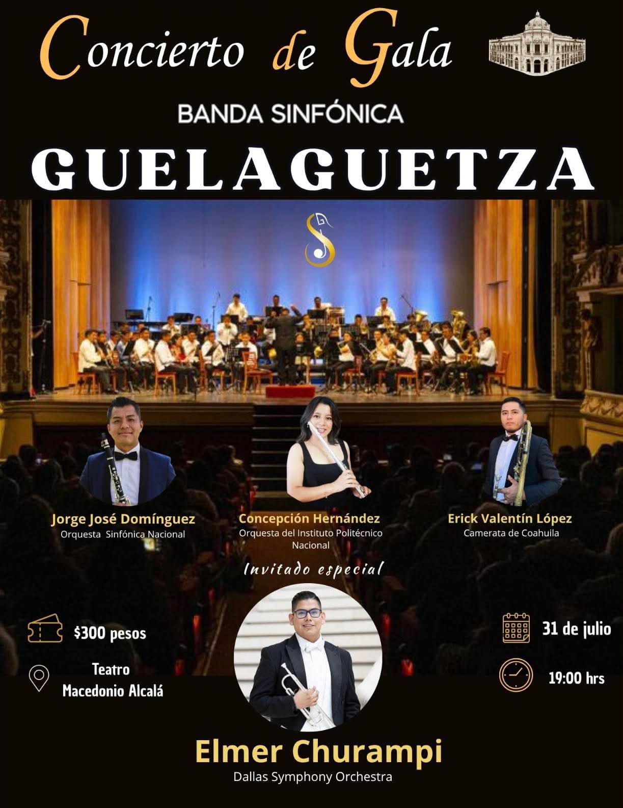Imagen muestra de la actividad Banda Sinfónica Guelaguetza