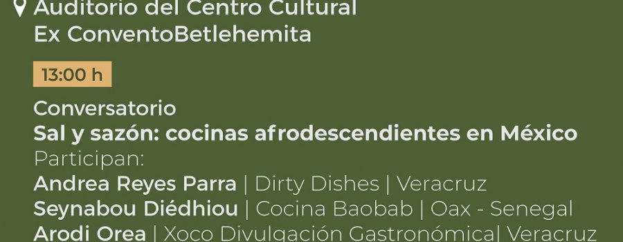 Sal y sazón: cocinas afrodescendientes en México