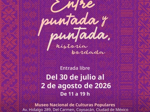 2a FERIA ARTESANAL ENTRE PUNTADA Y PUNTADA HISTORIA BORDADA
