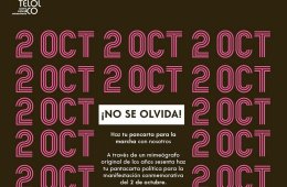 Imagen muestra de la actividad 2 de octubre ¡no se olvida!
