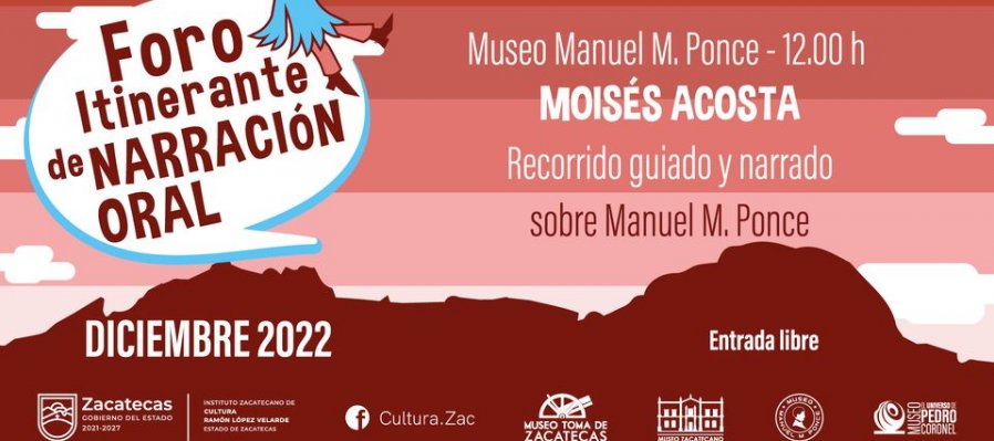 Recorrido guiado y narrado sobre Manuel M. Ponce