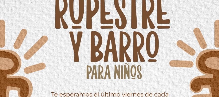 Taller de pintura rupestre y barro para niños