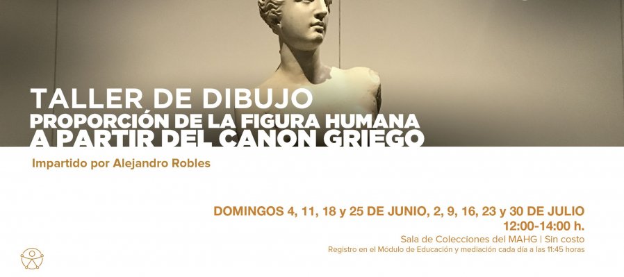 Taller de dibujo: Proporción de la figura humana a partir del Canon Griego