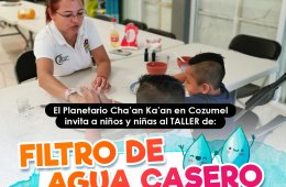 Imagen muestra de la actividad Filtro de agua casero