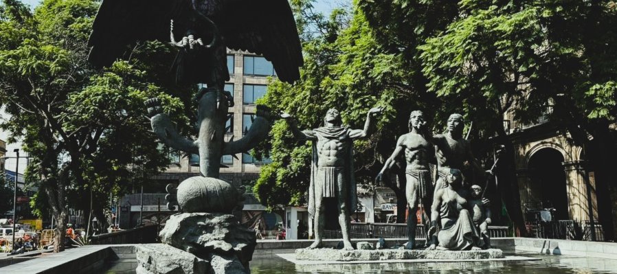 Cuauhtémoc: el último vuelo del águila. Centro Histórico, Ciudad de México