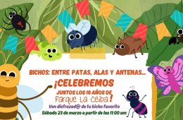 Imagen muestra de la actividad: 16 Aniversario de Parque la Ceiba. Bichos: entre patas, alas y antenas