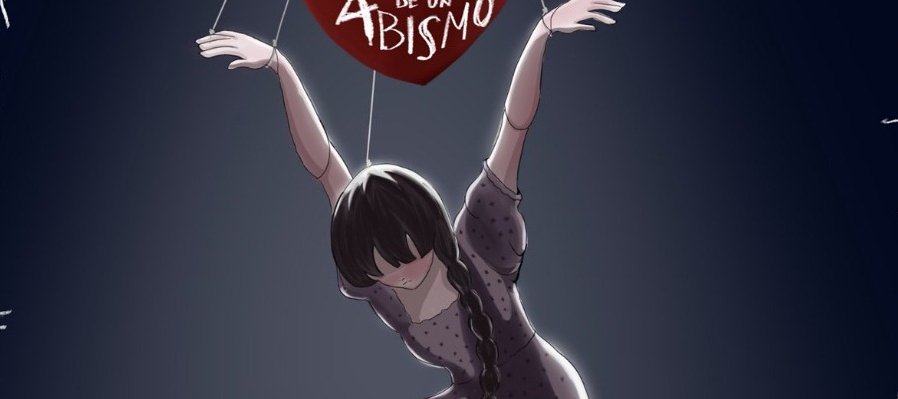 Pende mi corazón de un abismo