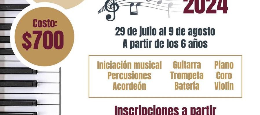 Curso de verano Musical 2024