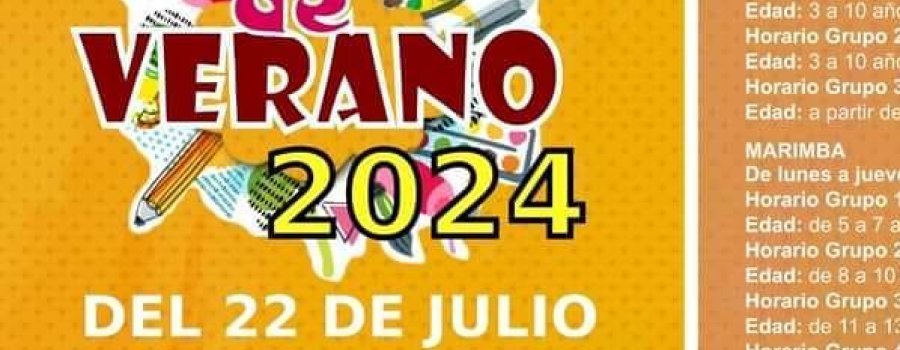 Talleres de verano 2024