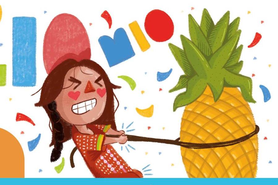 Piña para los niños