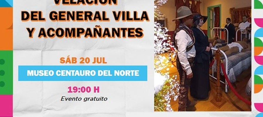 Velación del General Villa y acompañantes
