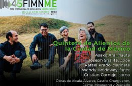Imagen muestra de la actividad: Quinteto de Alientos de la Ciudad de México