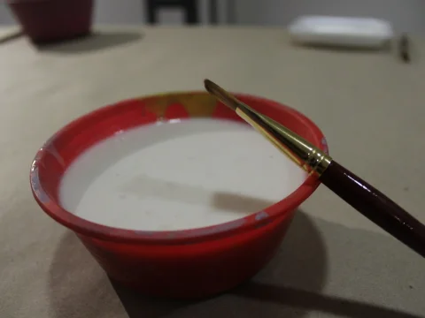 Taller de pintura sobre papel Amate