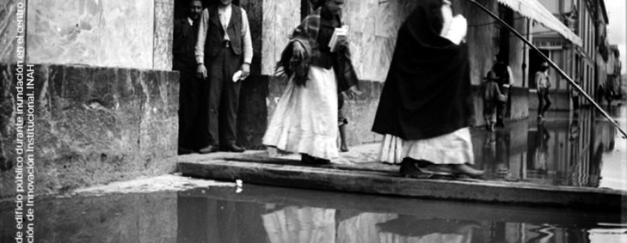 El paso de las inundaciones y el hundimiento del Centro Histórico de la Ciudad de México