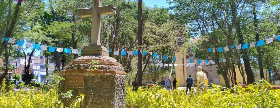 Conquistas, poesía y pintura. La vida de Coyoacán a través de sus edificios.