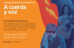 Imagen muestra de la actividad A cuerda y voz