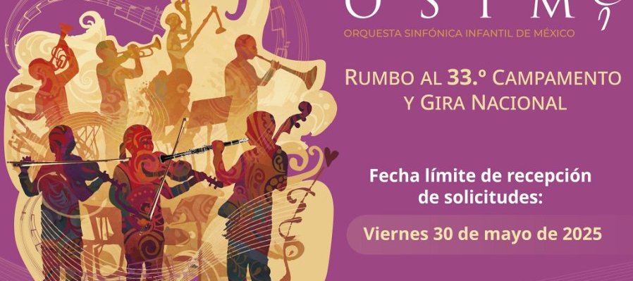 Convocatoria 2025 de la Orquesta Sinfónica Infantil de México