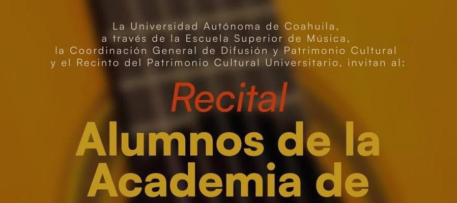 Recital alumnos de la academia de guitarra