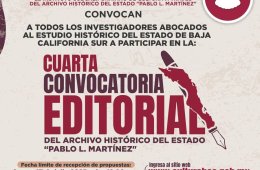 Imagen muestra de la actividad Cuarta convocatoria editorial del AHPLM.