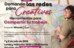 Imagen muestra de la actividad Domando las redes para creativos