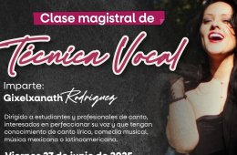 Imagen muestra de la actividad Técnica vocal