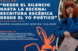 Imagen muestra de la actividad Desde el silencio hasta la escena. Escritura escénica de...